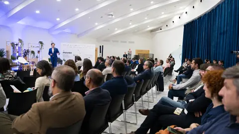 El III Congreso de Moveo reunió a 150 profesionales en el palacio de Exposiciones y Congresos de Oviedo / Marta Martín