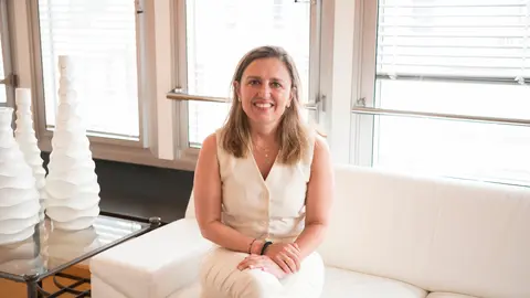 María Calvo, presidenta de la Federación Asturiana De Empresarios / Marta Martín.