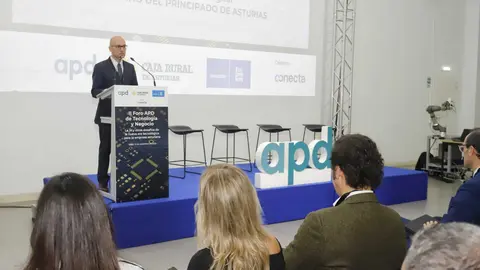 Iván Aitor Lucas del Amo, director general de Innovación, Investigación y Transformación Digital del Principado / Foto cedida por APD.