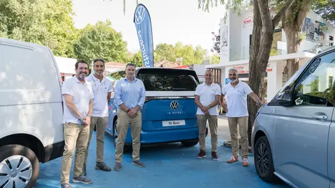 El equipo de Asturpersa en la Feria Internacional de Muestras de Asturias / Fotos de Marta Martín