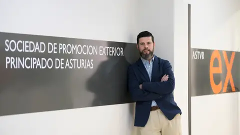 Bruno L&oacute;pez, director general de Asturex / Fotos de Marta Mart&iacute;n