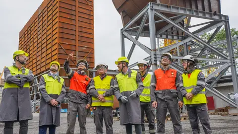 ArcelorMittal invierte 200 millones en Sestao para convertirla en referente europeo del acero verde / Cedida ArcelorMittal Espa&ntilde;a