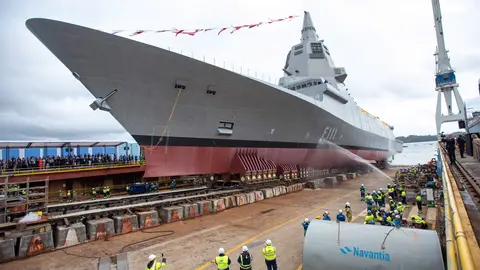 El 89% de los nuevos programas militares se queda en Espa&ntilde;a: 1.400 millones para la industria de defensa en 2026 / Cedida Navantia