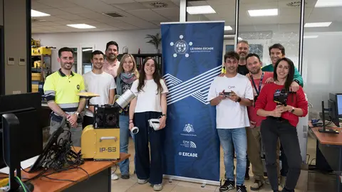 Equipo de EXCADE, una pyme asturiana que apuesta por la innovaci&oacute;n, el talento y la colaboraci&oacute;n con la Universidad de Oviedo para seguir creciendo desde el territorio / Marta Mart&iacute;n