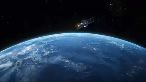 Sat&eacute;lite de observaci&oacute;n de la Tierra. Foto: Indra