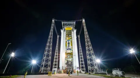 FLEX y Sentinel-3C despegan el 14 de septiembre desde Kourou. Ocho empresas espa&ntilde;olas participan en las misiones, desde la electr&oacute;nica del instrumento al centro de control / Foto: &copy;ESA&ndash;M. P&eacute;doussaut