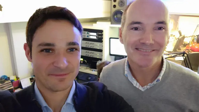 Juan Martínez Baragaño e Ignacio Adaro