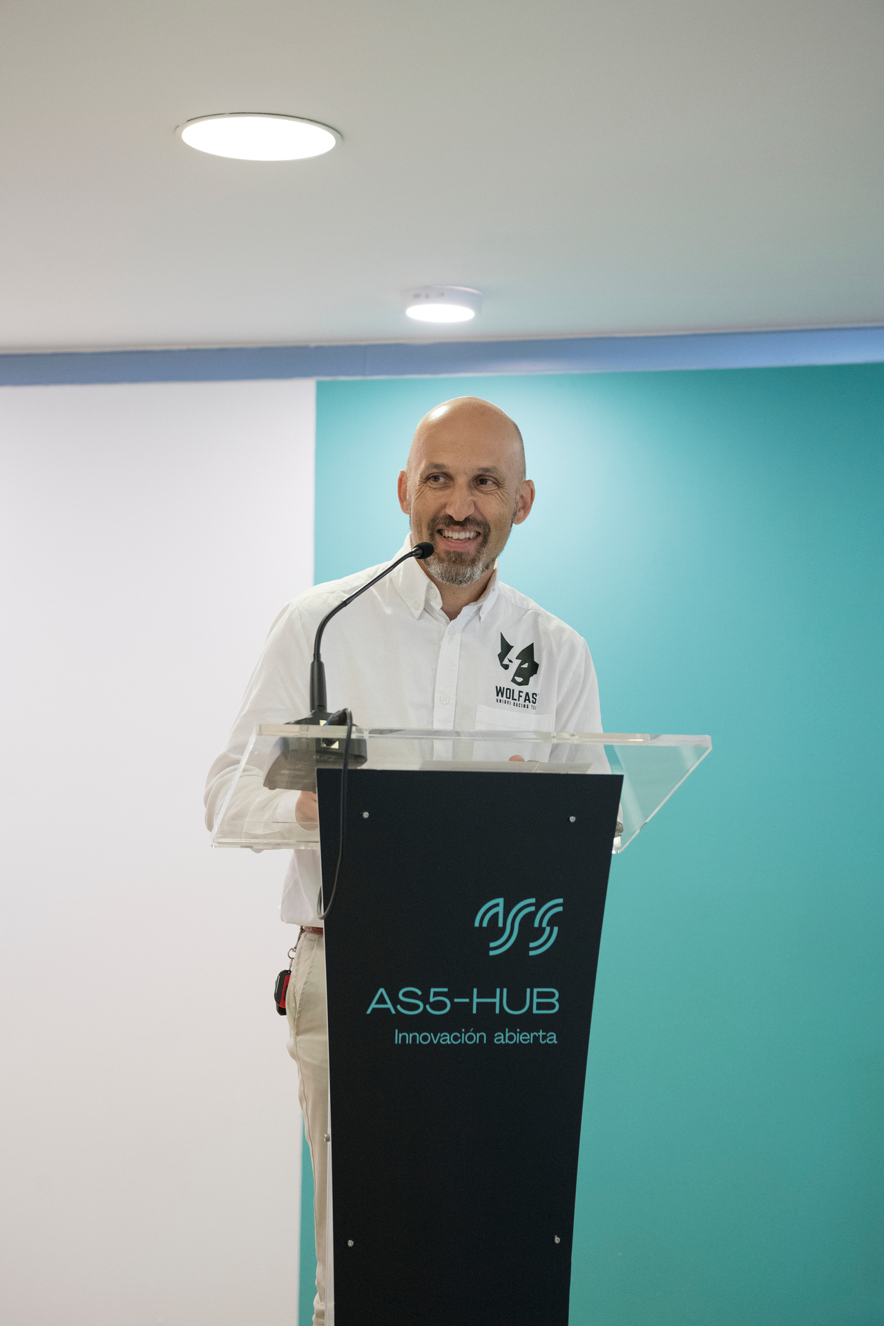 Álvaro Noriega, profesor responsable de Wolfast Uniovi.