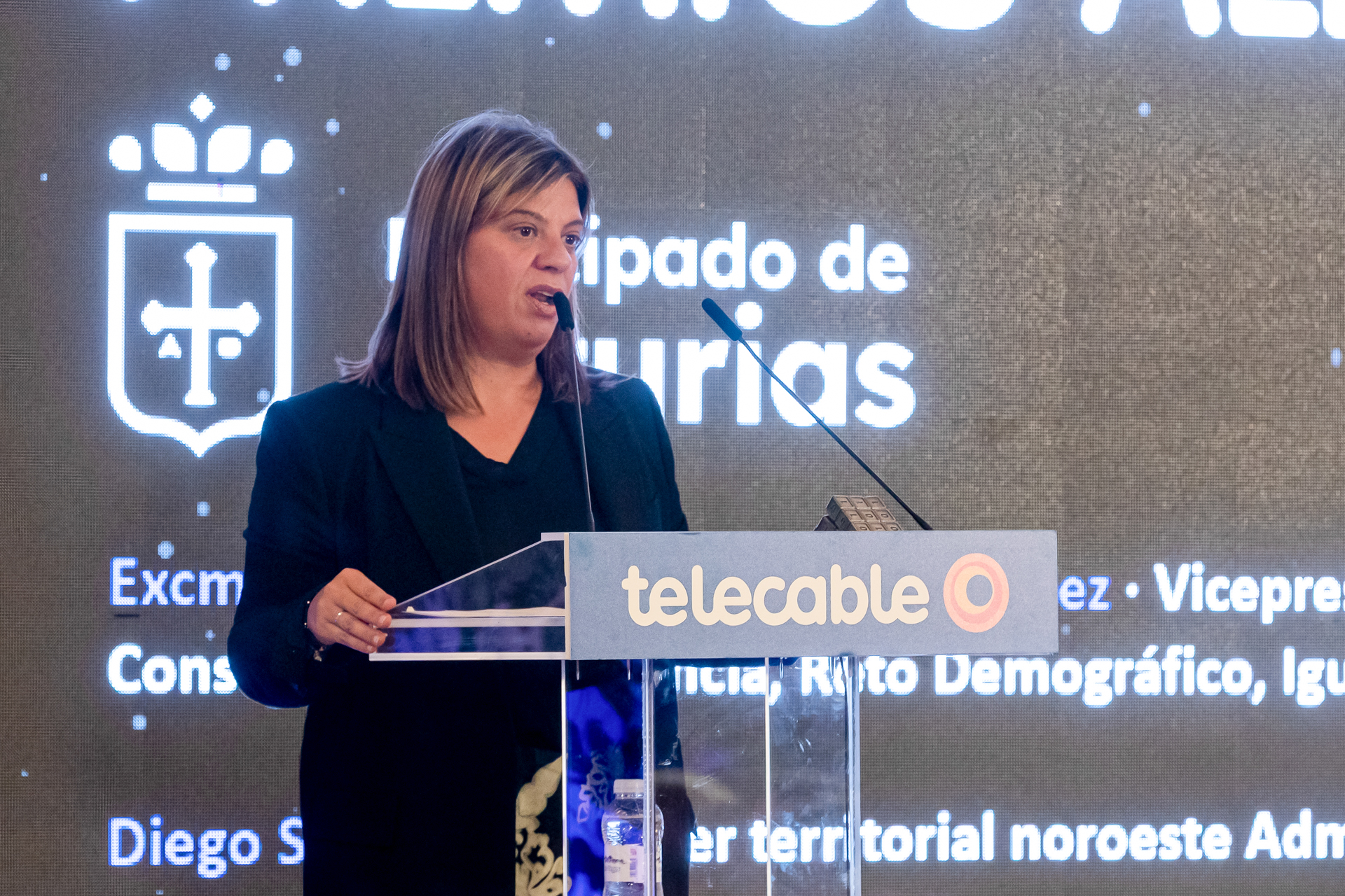 Gimena Llamedo González, vicepresidenta del Principado y consejera de Presidencia, Reto Demográfico, Igualdad y Turismo