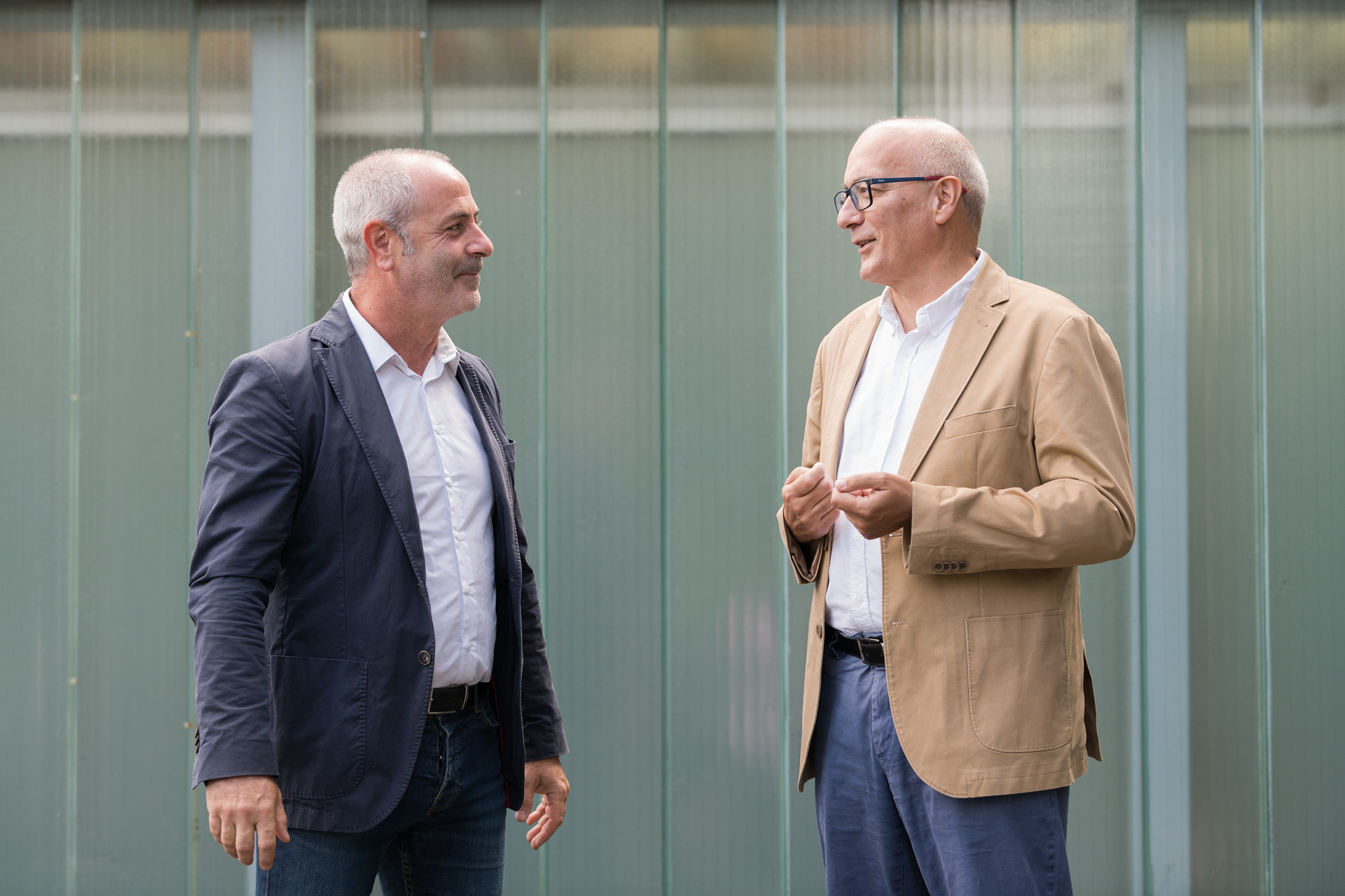 Patricio J. Arias, presidente; y Enrique Jáimez, director general del Cluster TIC Asturias / Marta Martín