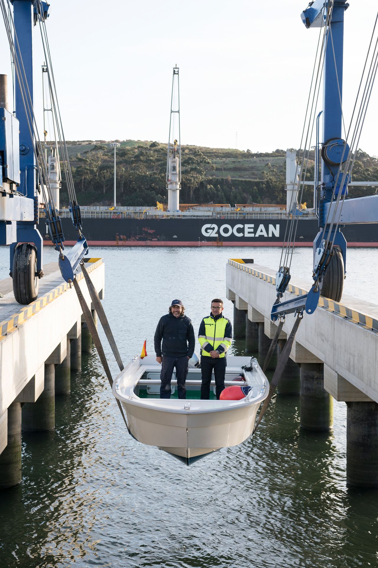 A la izquierda, Federico Fernández-Trapa