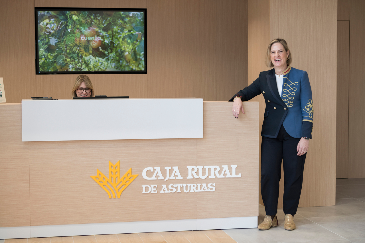 Noemí Alonso, directora de Zona en Caja Rural de Asturias / Marta Martín