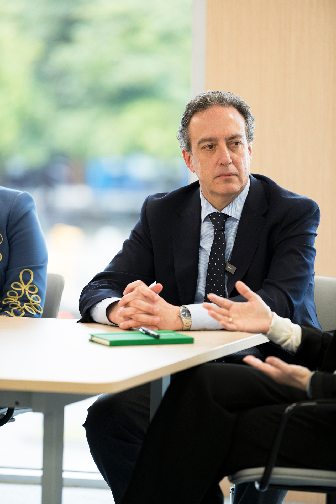 Pedro Lasa, responsable de Empresas en Caja Rural de Asturias / Marta Martín