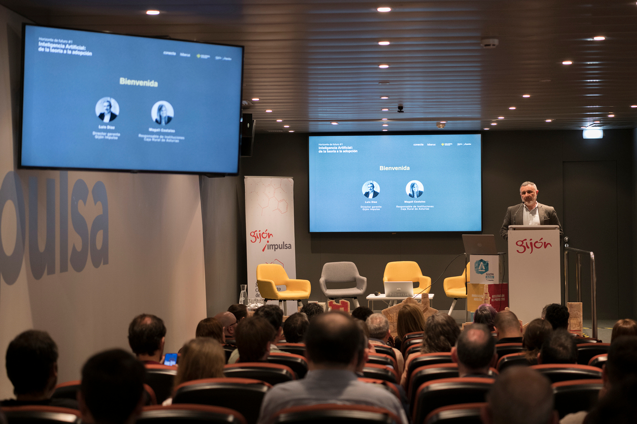 Luis Díaz, gerente de Gijón Impulsa / Marta Martín