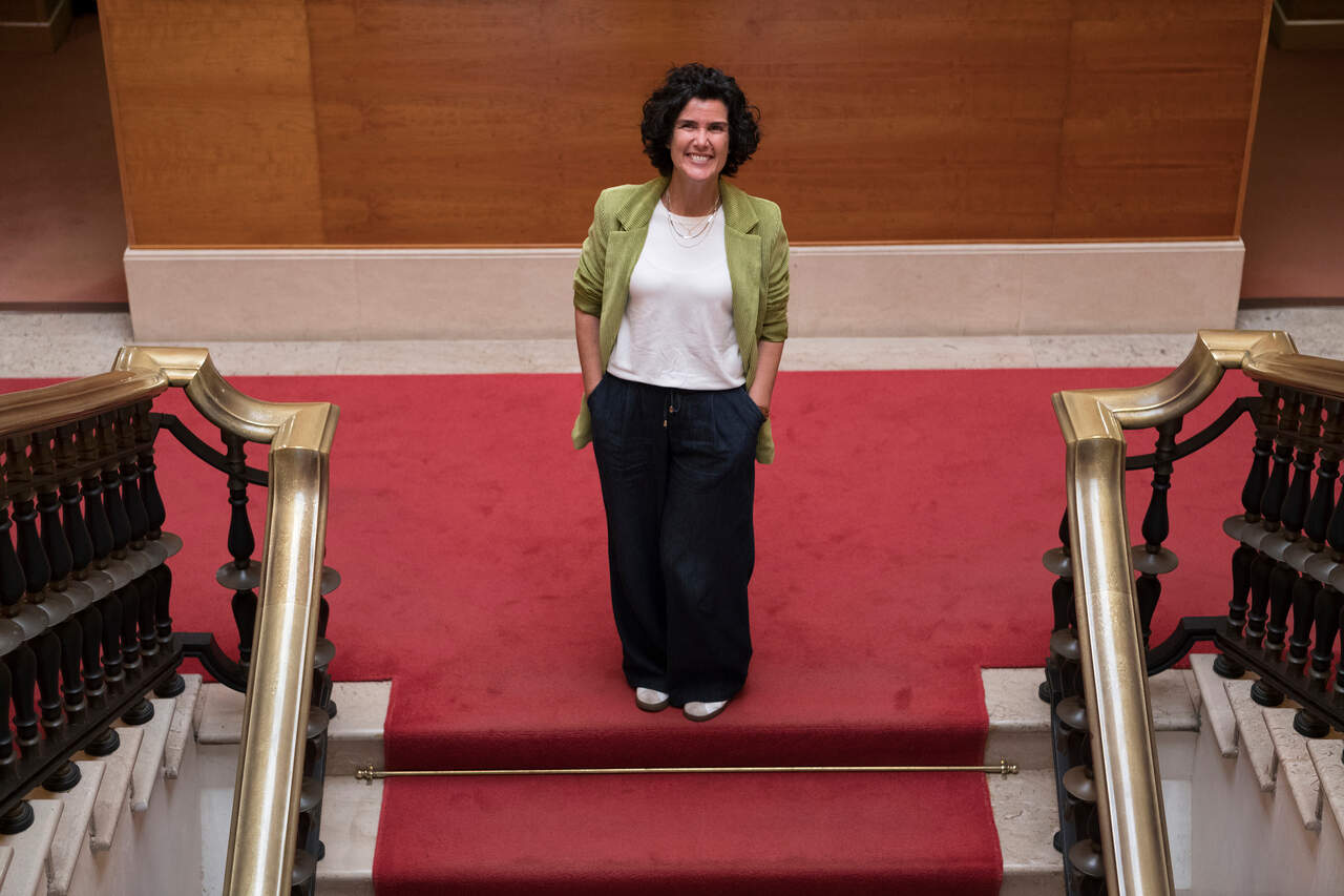 Sara Menéndez, presidenta de la Unión de Comerciantes de Asturias / Marta Martín