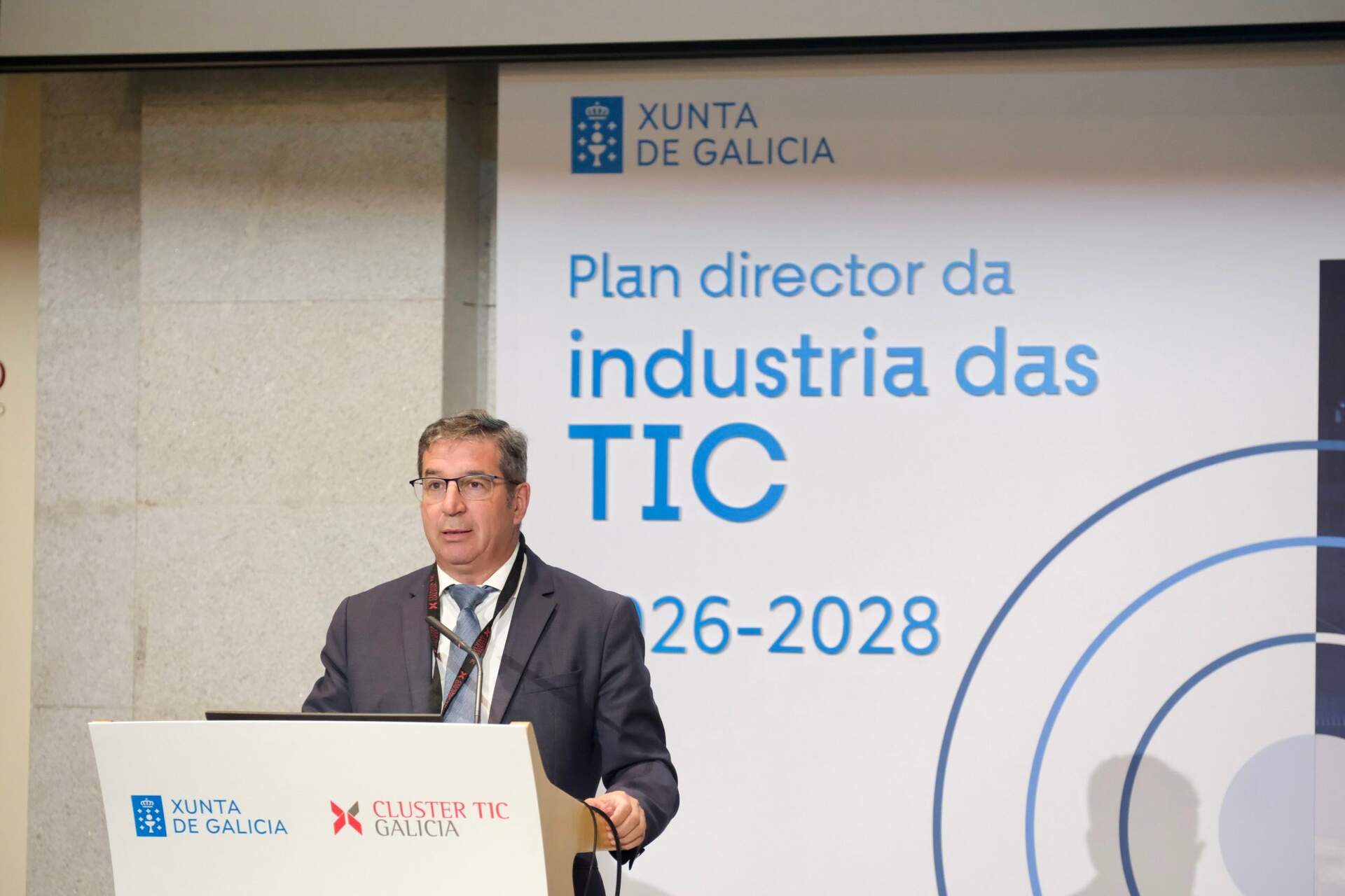 Antonio Rodríguez del Corral, presidente del Clúster TIC Galicia / Cedida