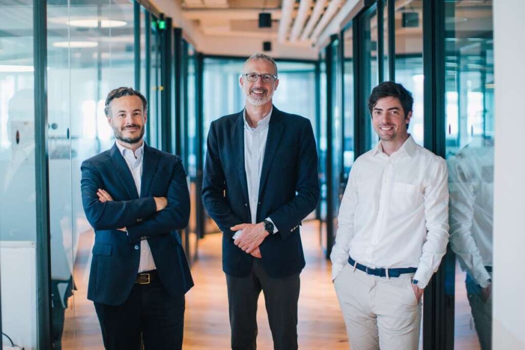 José Luis Aguirre, Guy Shahar y David Vallespín, cofundadores de Eranovum / Foto: Eranovum