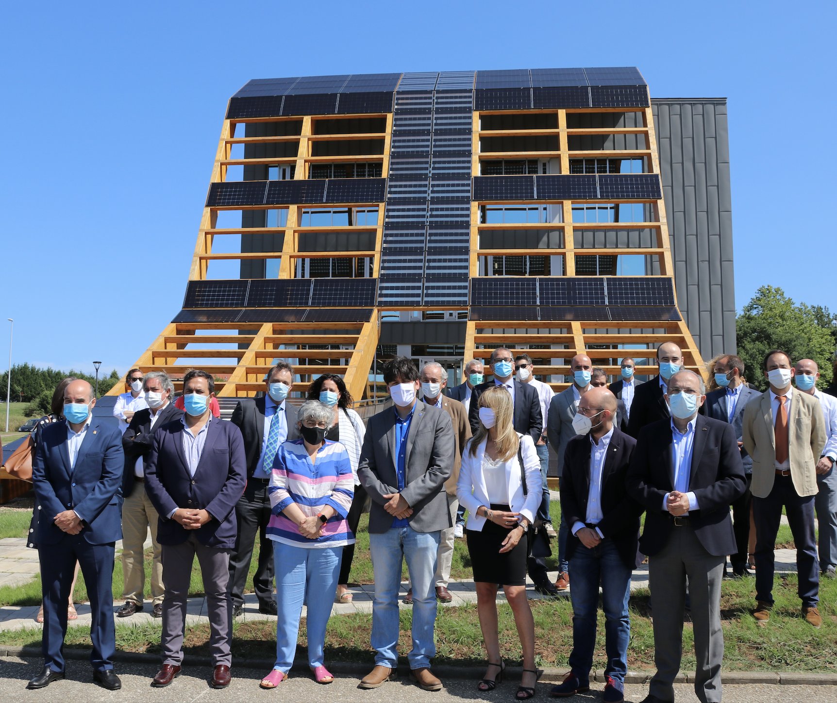 Inauguración del nuevo edificio inteligente y eco-sostenible Greenspace ubicado en el Parque Científico y Tecnológico de Gijón