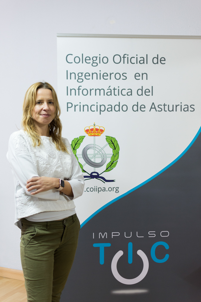 Irene Cid, decana del COIIPA // Marta Martín