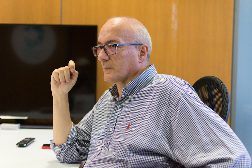 Enrique Jáimez, director general del Cluster TIC Asturias // Marta Martín
